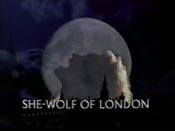 She-Wolf of London Logo
